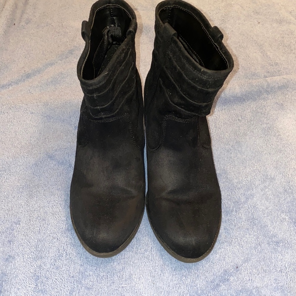 Black booties